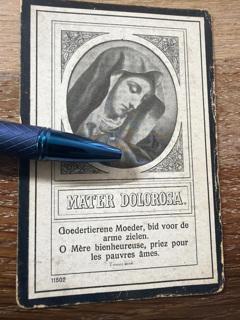 Jellesma Hendrikje Mirns 1924 Oudemirdum Bakhuizen x Postma, Ophalen of Verzenden, Bidprentje