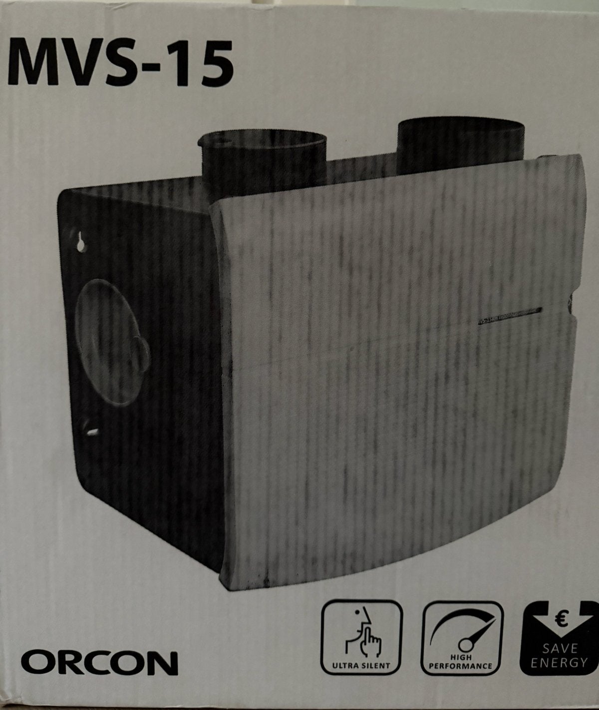 Orcon MVS-15 Woonhuisventilator met perilex stekker, Ophalen of Verzenden, Nieuw, Afzuiger
