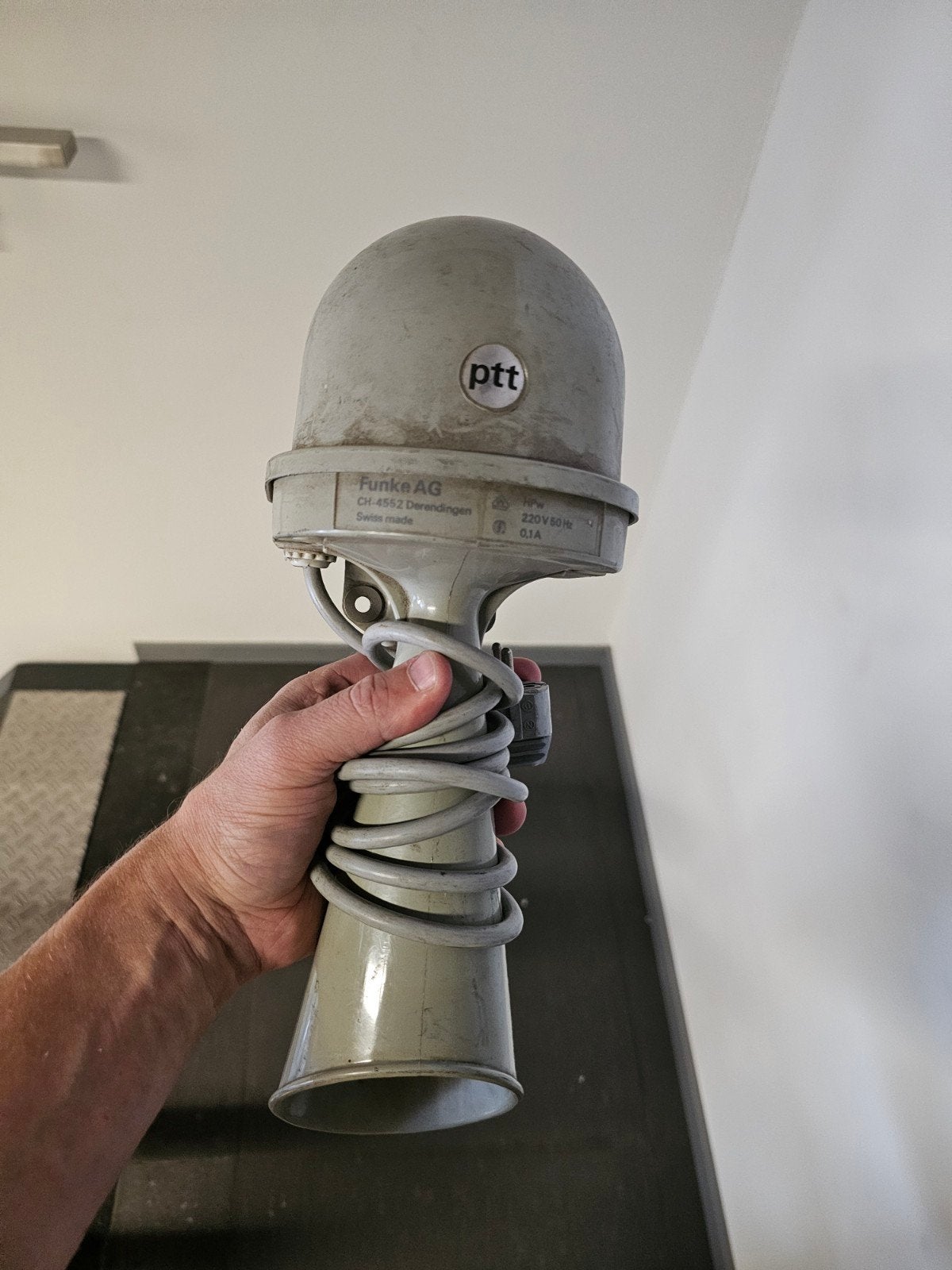 Vintage PTT bel schoolbel, Ophalen of Verzenden, Gebruikt