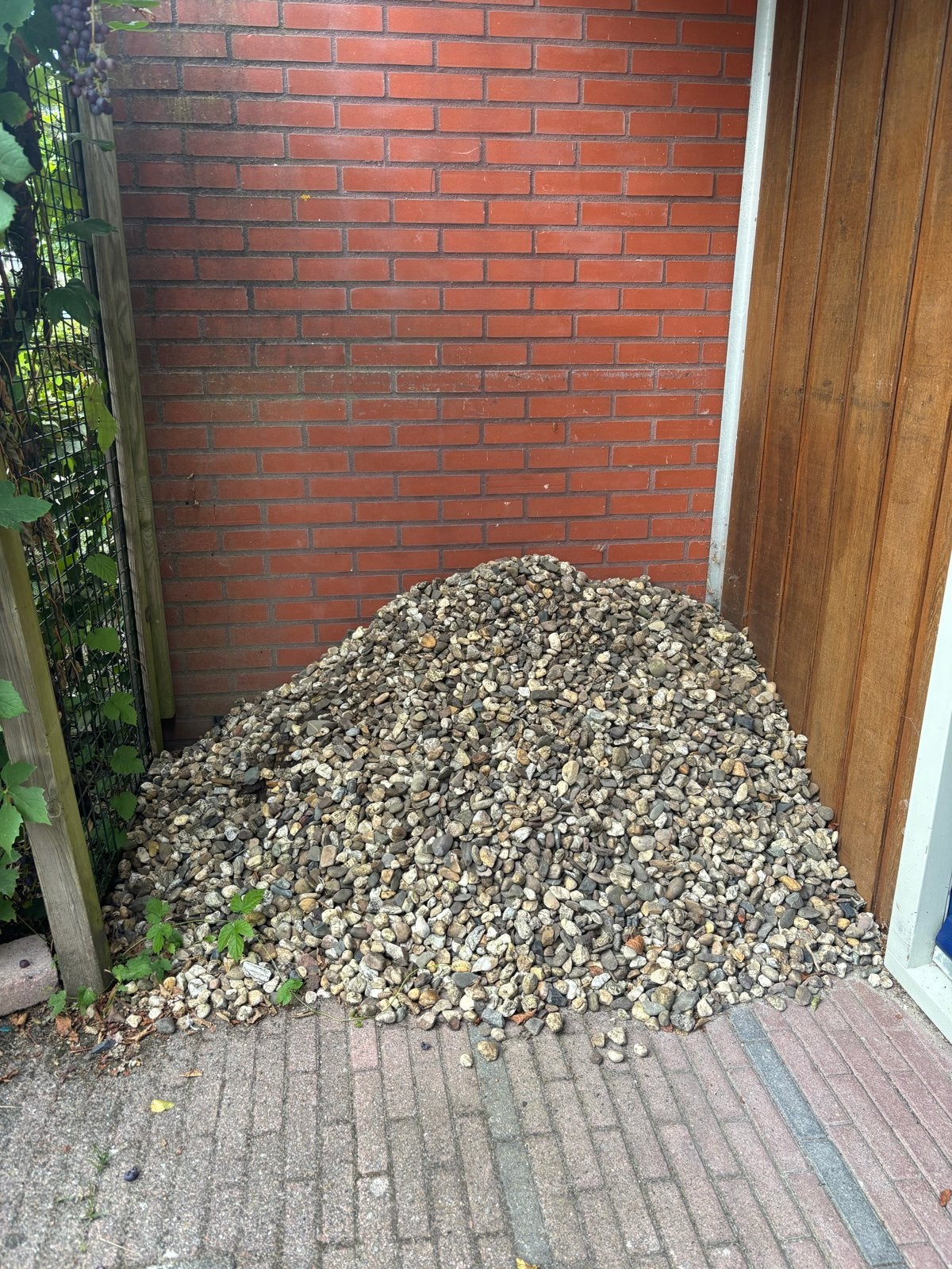 Gratis dakgrind af te halen, Ophalen, Gebruikt, Grijs, Grind