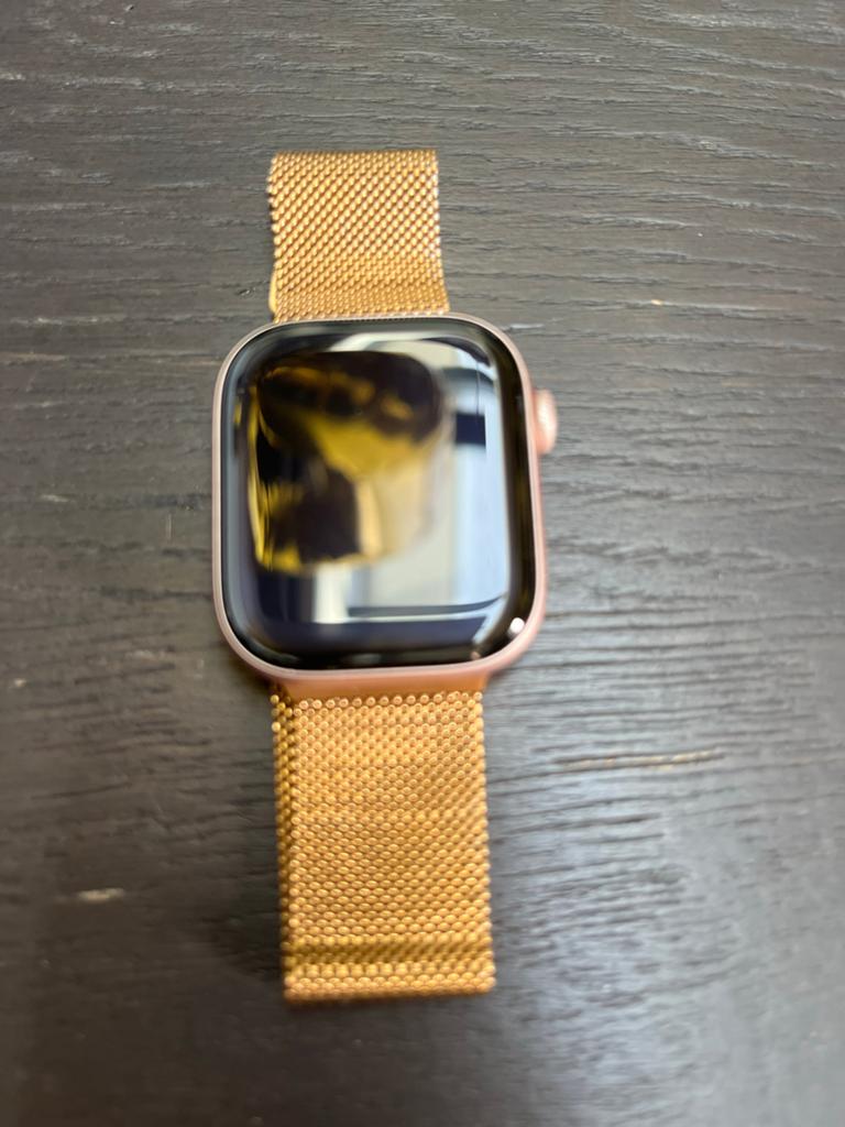 Apple Watch Series 10 Roségoud met extra bandjes, Afstand, IOS, Ophalen of Verzenden, Zo goed als nieuw