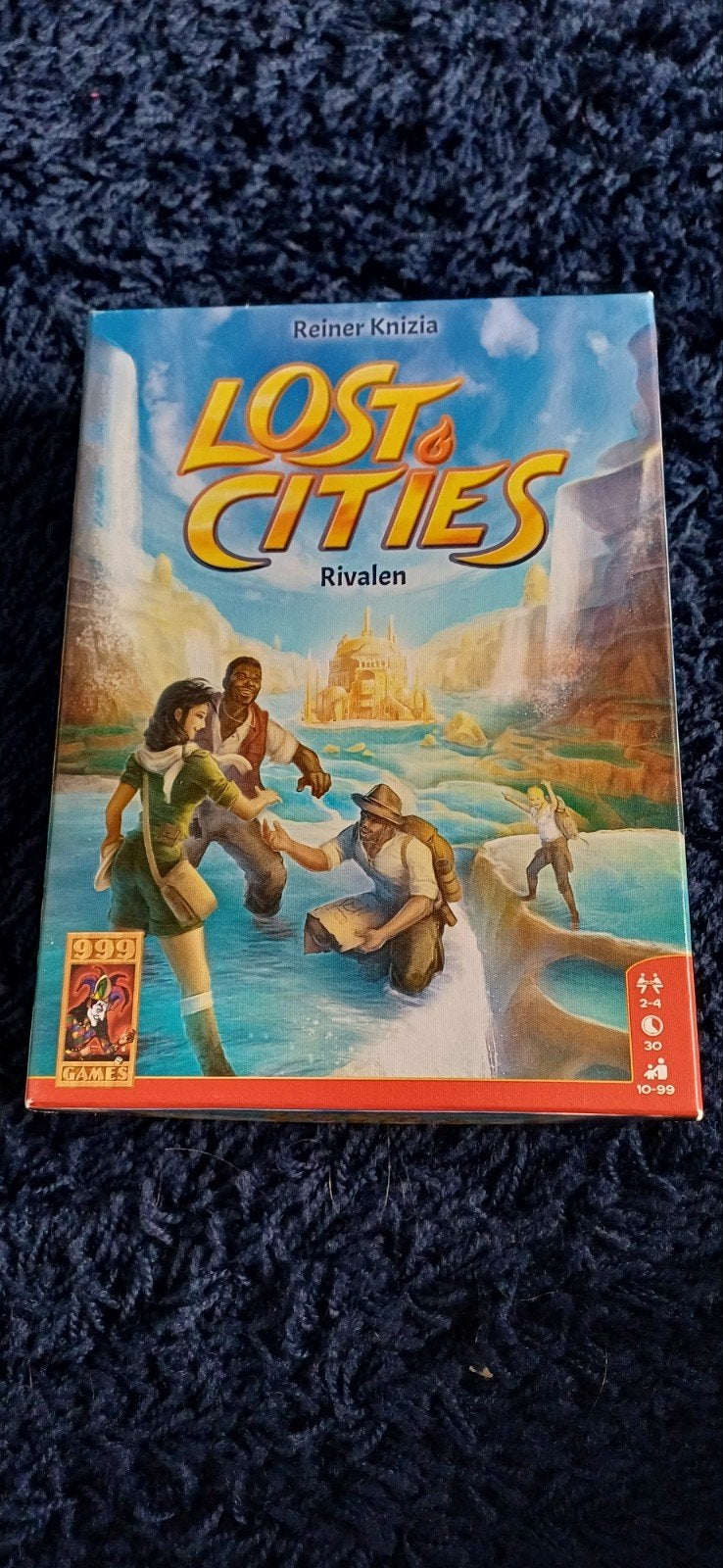 spel lost cities rivalen, Drie of vier spelers, Ophalen of Verzenden, Gebruikt, 999 Games