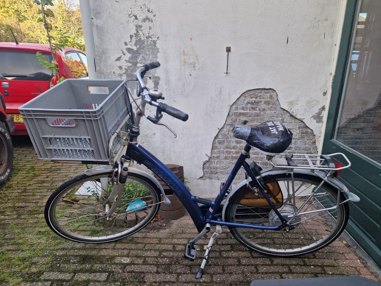 Sparta ION elektrische fiets met mand en lader, Ophalen, Gebruikt, 30 tot 50 km per accu, Sparta
