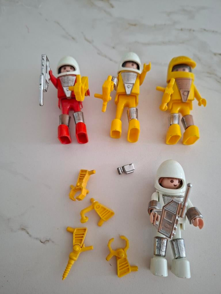 Vintage Playmobil Ruimtevaarders Set met Accessoires, Ophalen of Verzenden, Gebruikt
