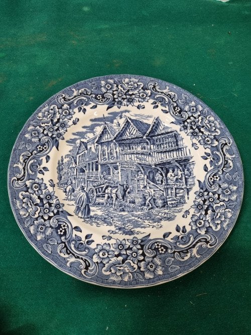 wandbord ironstone  17 century engeland, Ophalen of Verzenden, 'T Olde Gre-j, Info@toldegrej.nl, Endepoelstraat 20f Didam