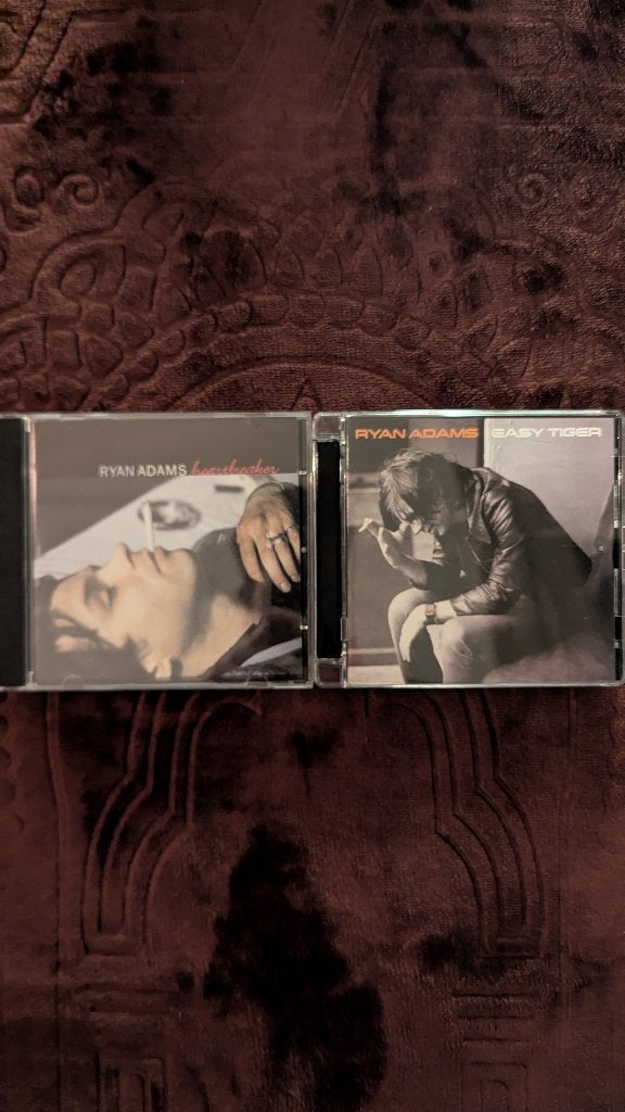 2x cd Ryan Adams - Heartbreaker + Easy Tiger, Ophalen of Verzenden, Zo goed als nieuw, Folk, Album