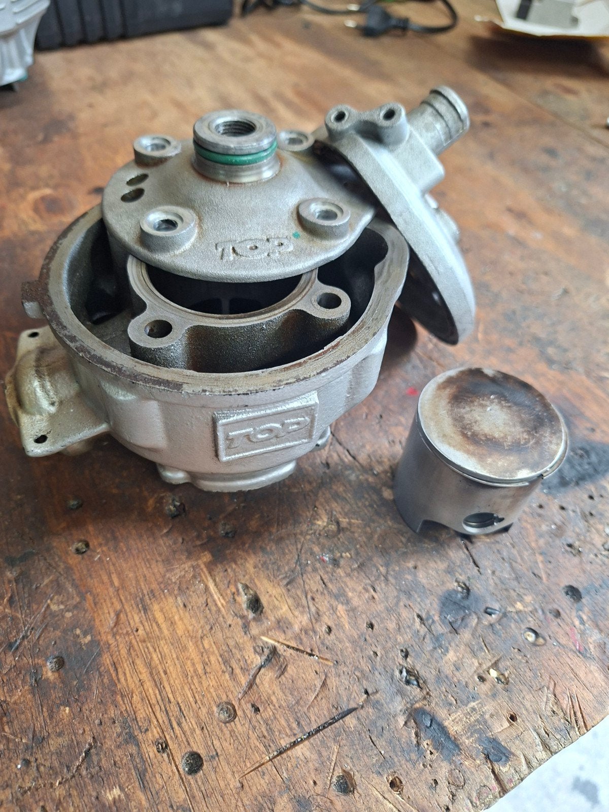 Cilinderkit 85cc gietijzer top performance, Ophalen of Verzenden, Gebruikt, Cilinder, Top performance