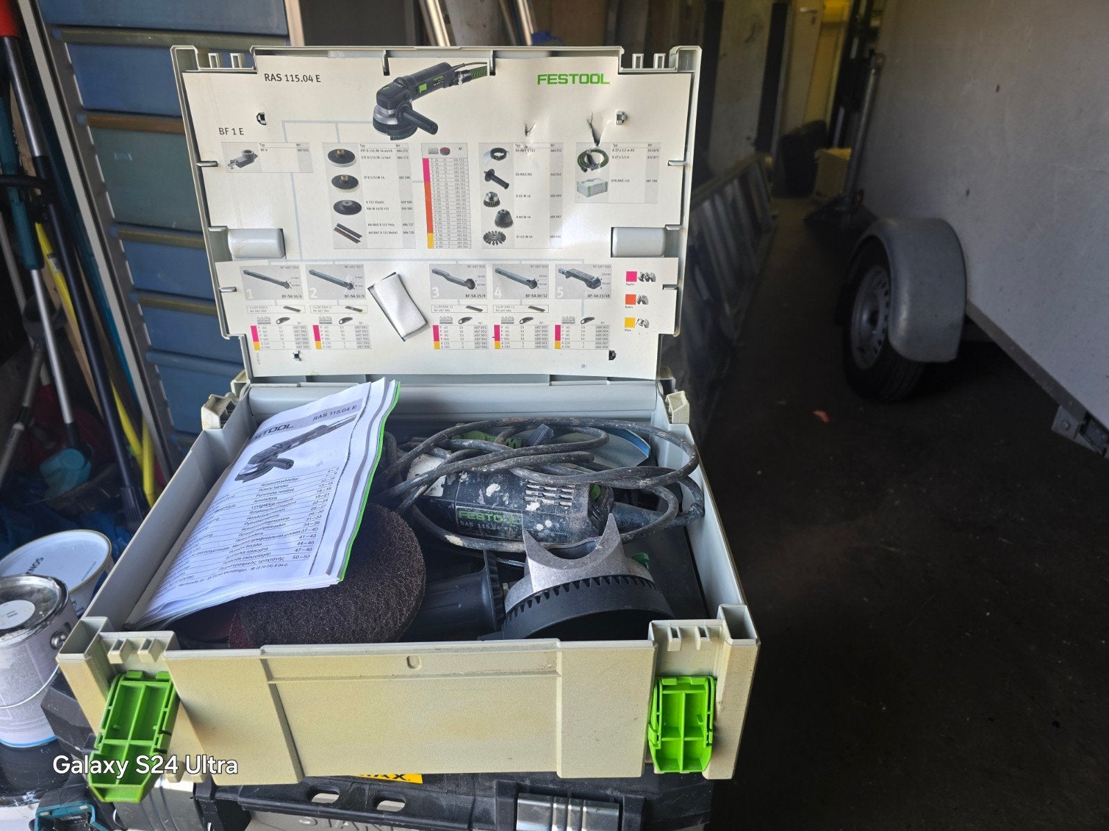 festool schuur slijpen haaks, Ophalen, Gebruikt