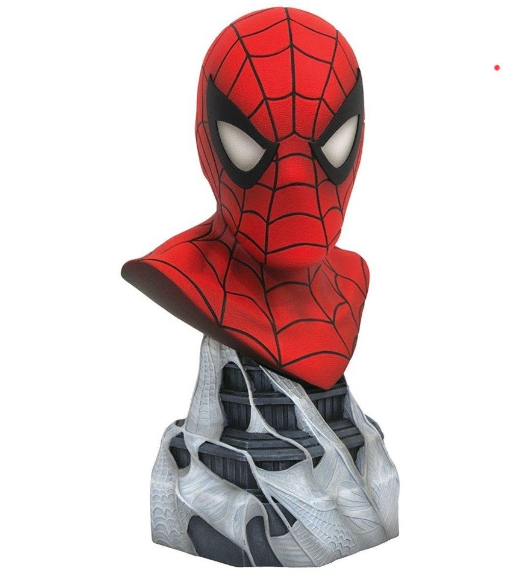 Legends in 3D Marvel: Spider-Man 1/2 scale Bust, Verzamelen, Ophalen of Verzenden, Zo goed als nieuw, Fantasy