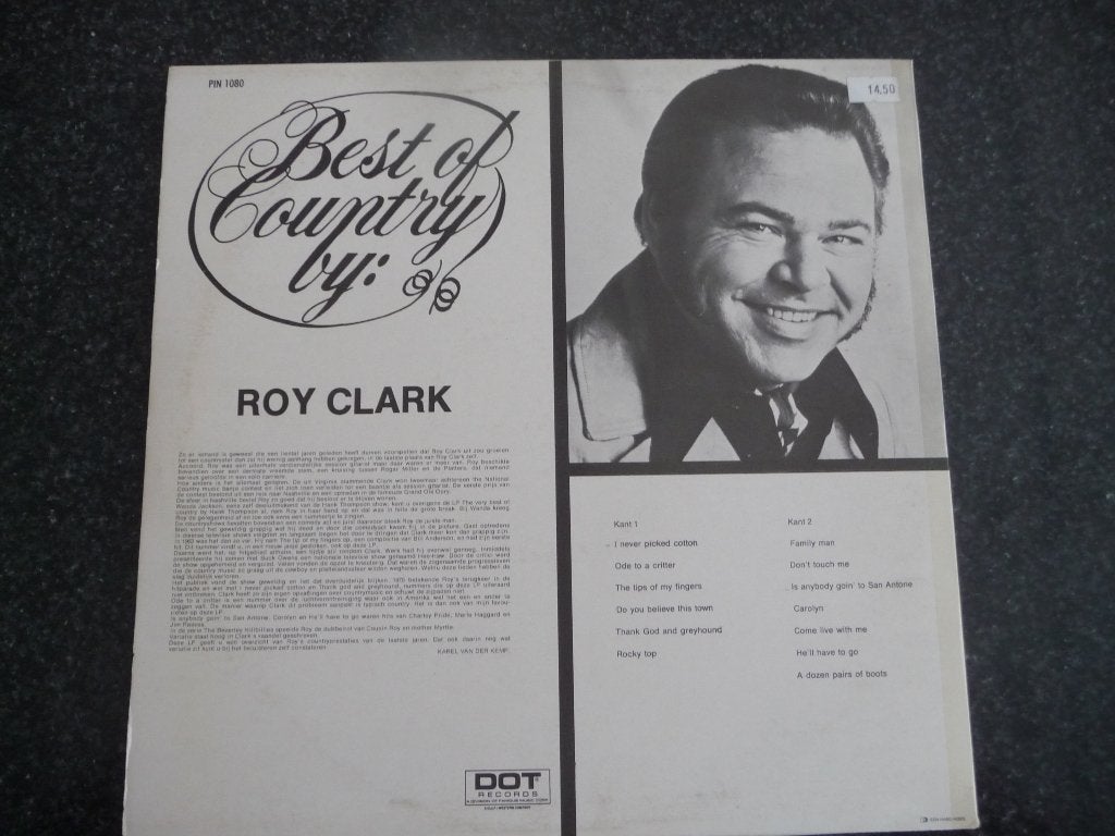 Roy Clark - Best of Country by: Roy Clark LP, Cd's en Dvd's, Vinyl | Country en Western, Gebruikt, Country, LP, 12 inch, Ophalen of Verzenden