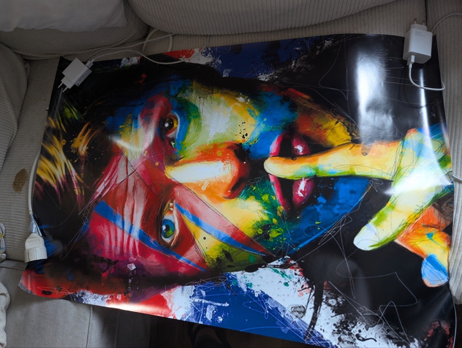 David Bowie Poster Collectie - 3 Stuks, Verzamelen, Posters, Ophalen of Verzenden