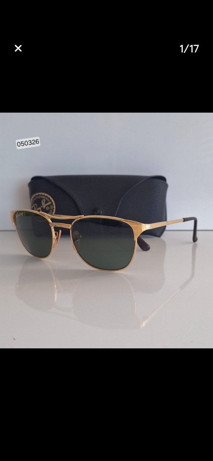 Rayban signet gold, Gebruikt, Zonnebril, Verzenden, Ray-Ban
