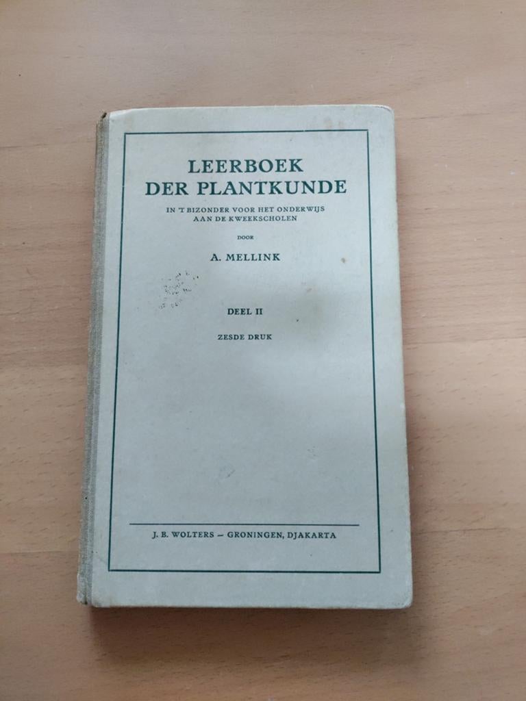 Leerboek der Plantkunde - Deel II (Zesde Druk), Gelezen, Ophalen of Verzenden, Overige niveaus, Beta