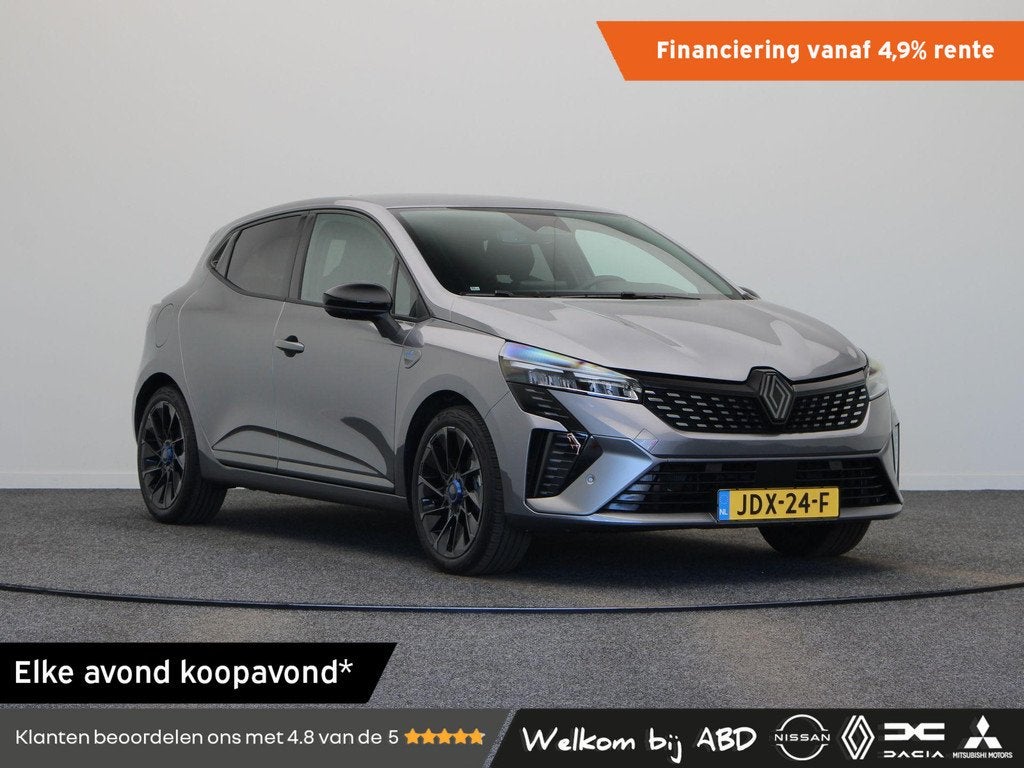 Renault Clio 1.6 E-Tech Full Hybrid 145 esprit Alpine | Stoe, Auto's, Renault, Gebruikt, Euro 6, Leder en Stof, 23 km/l