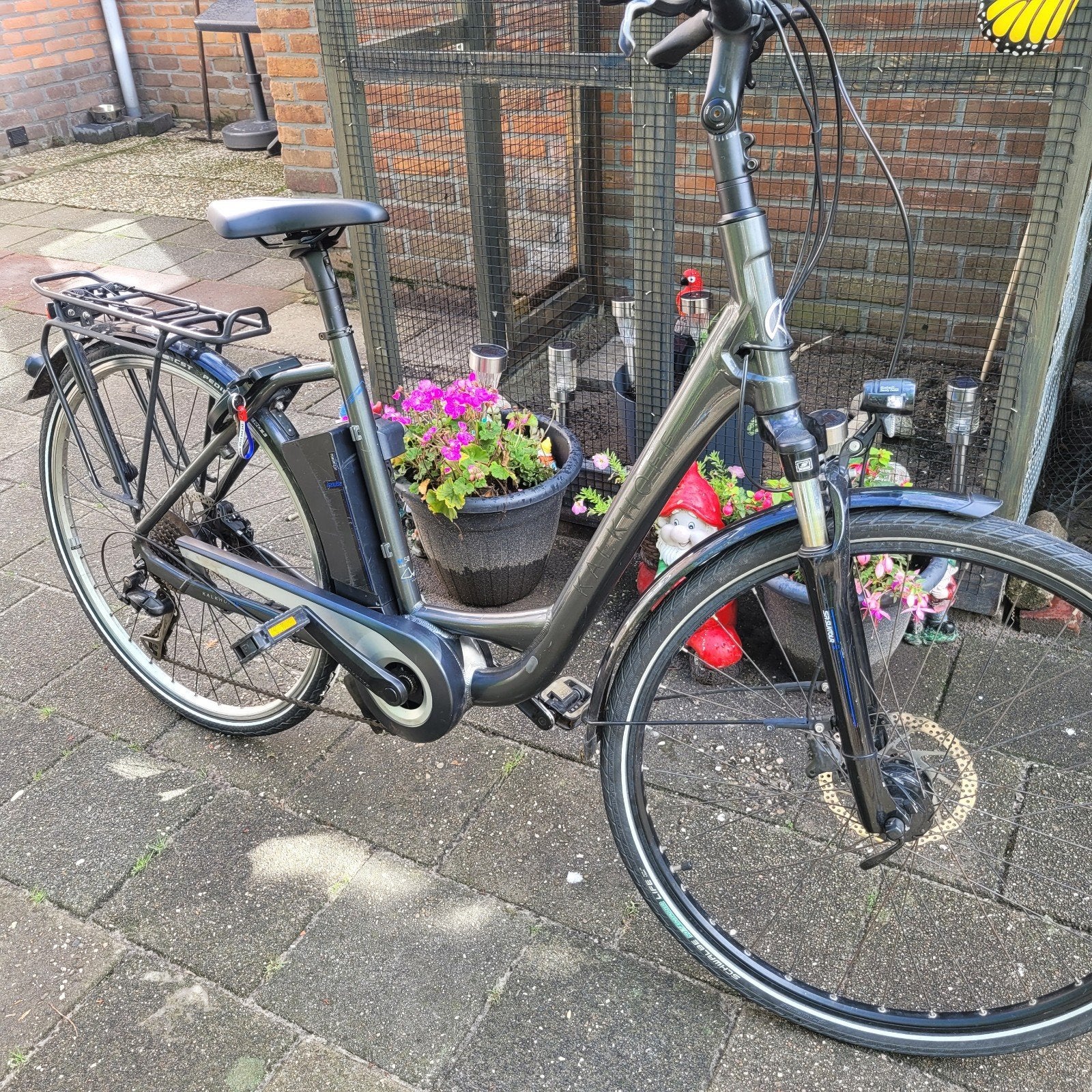 goed werkende KALKHOFF elektrische dames fiets, Gebruikt, 51 tot 55 cm, 30 tot 50 km per accu, Ophalen