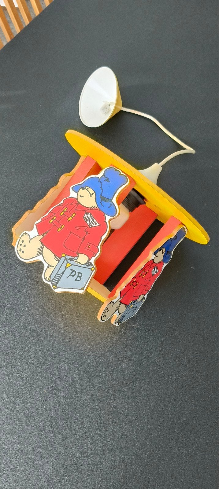 Vintage Paddington Beer Set voor kinderkamer, Ophalen, Gebruikt, Overige merken, Rood