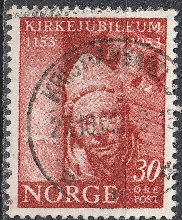 Noorwegen Michel nr. 383 Gebruikt, Verzenden, Noorwegen, Gestempeld