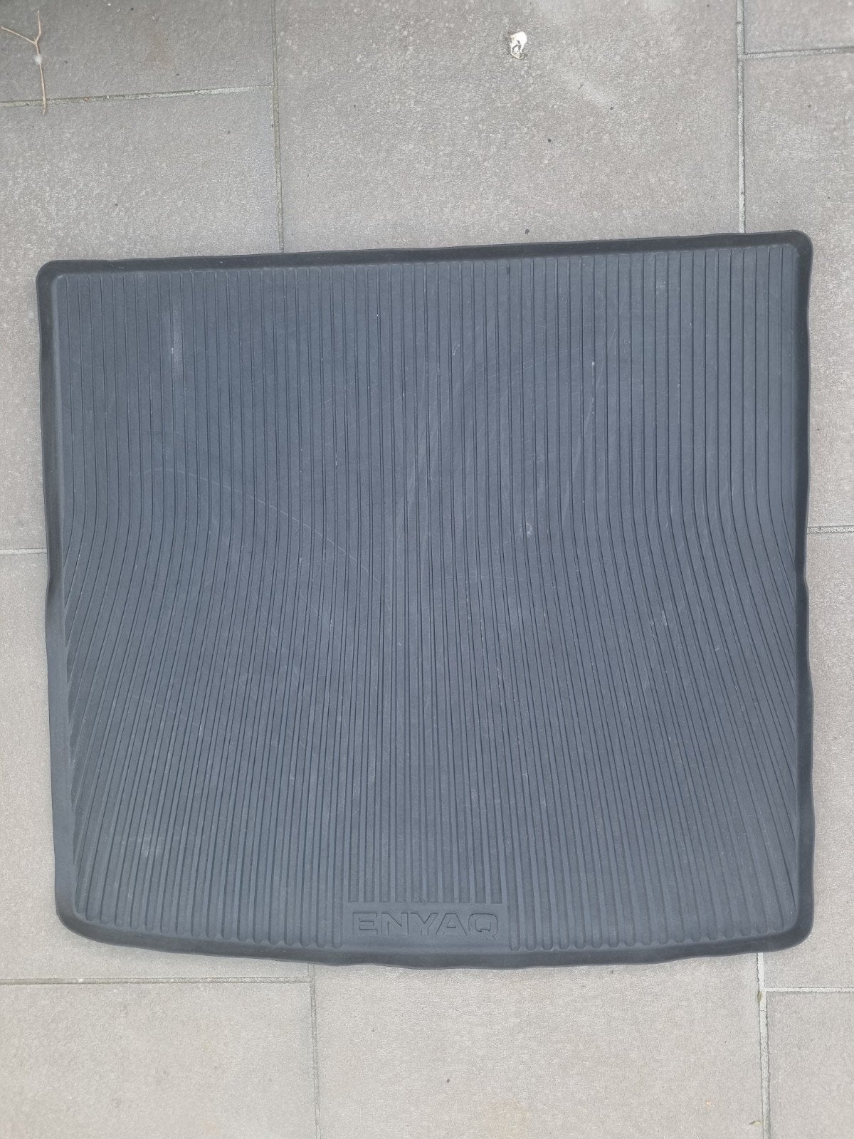 Skoda Enyaq kofferbakmat - Rubber - Origineel, Ophalen of Verzenden, Gebruikt