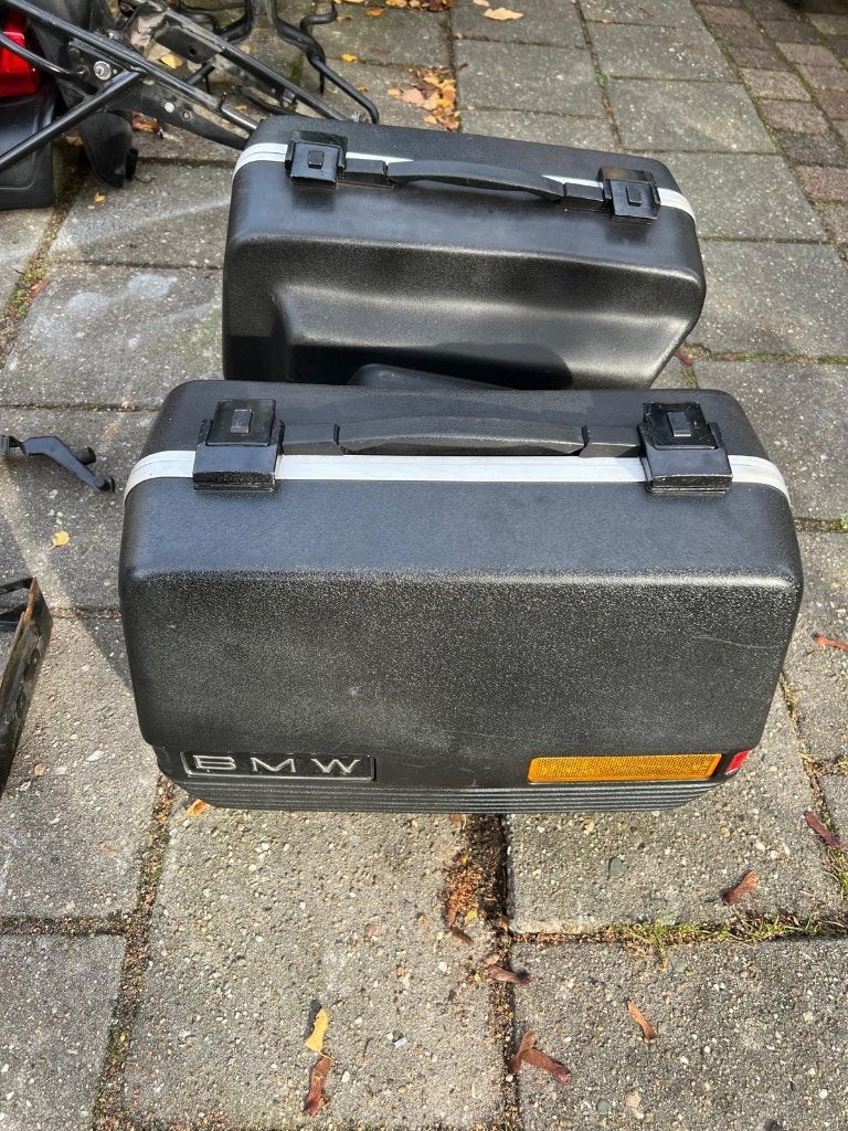 BMW R80RT R100RT onderdelen 1985: koffers zadel subframe etc, Motoren, Ophalen of Verzenden, Gebruikt