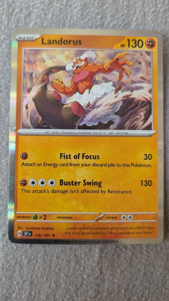 Landorus holo, Ophalen of Verzenden, Foil