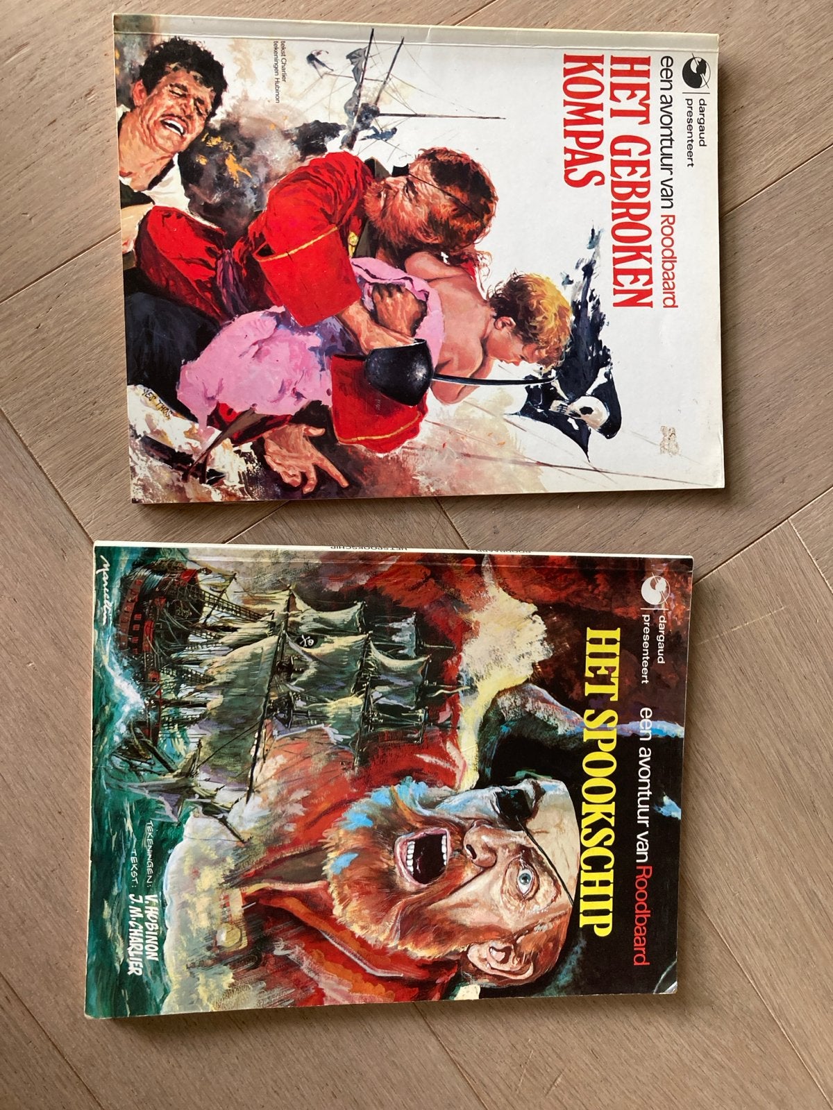Roodbaard Het Gebroken Kompas & Het Spookschip, Eén stripboek, Ophalen of Verzenden, Gelezen