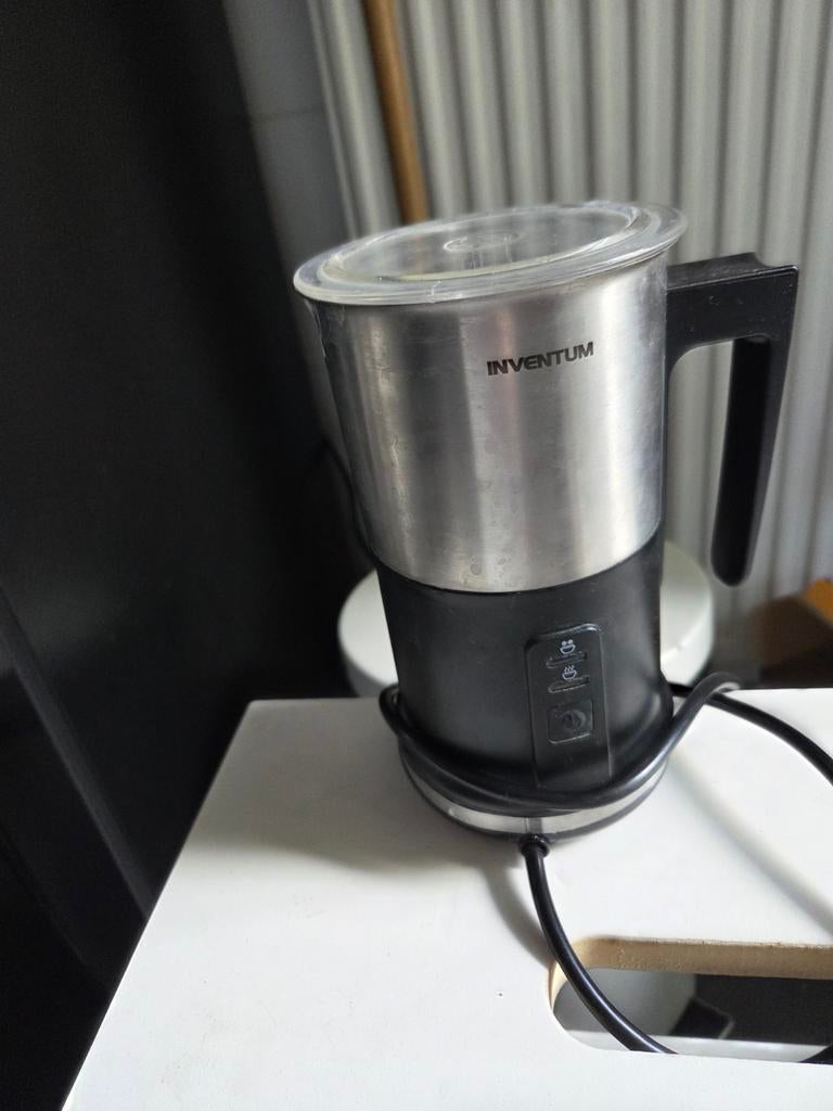 Inventum Melkopschuimer - RVS, Minder dan 1 liter, Ophalen of Verzenden, Gebruikt, Rvs