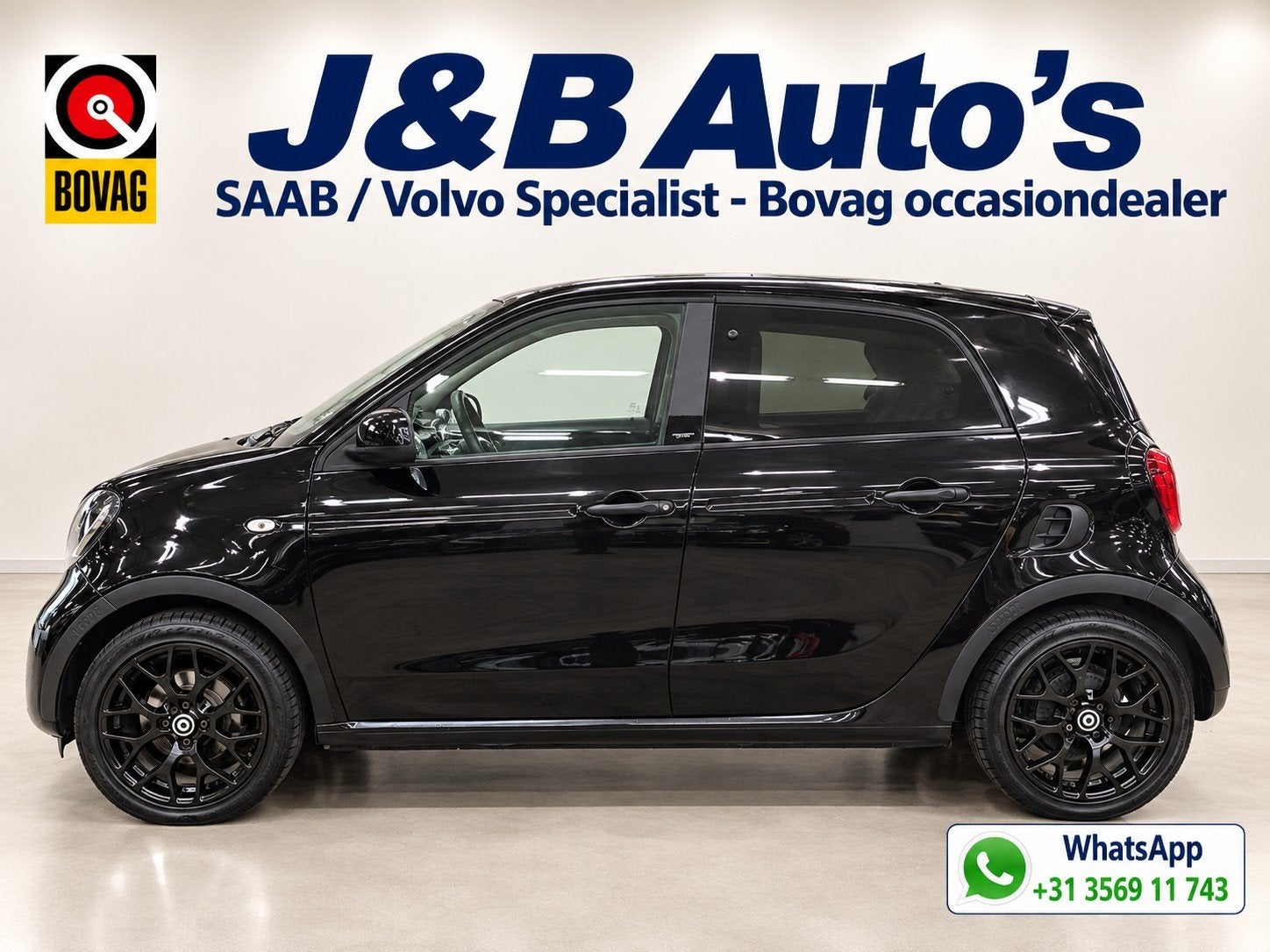 Smart Forfour 1.0 Turbo Prime Achteruitrijcamera Automaat sl, Auto's, Automaat, 898 cc, Achterwielaandrijving, Gebruikt