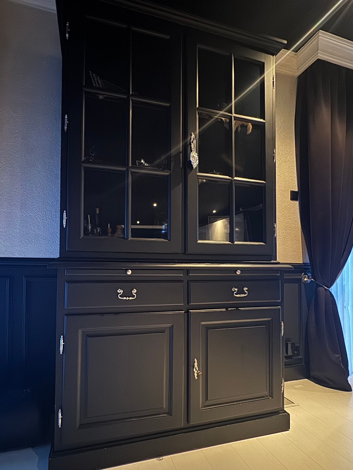 Buffet kast, Ophalen, Gebruikt, 100 tot 150 cm, 200 cm of meer