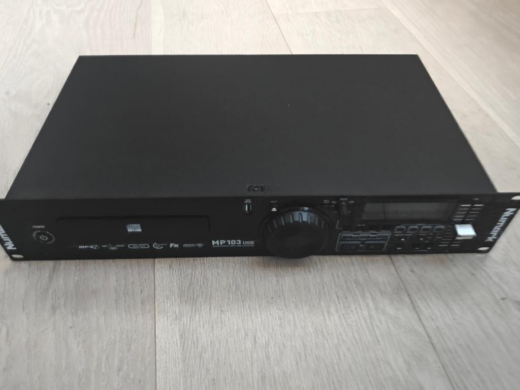 Numark MP103 USB CD/MP3 speler (rackmount, professioneel), Ophalen of Verzenden, Nieuw, Audio
