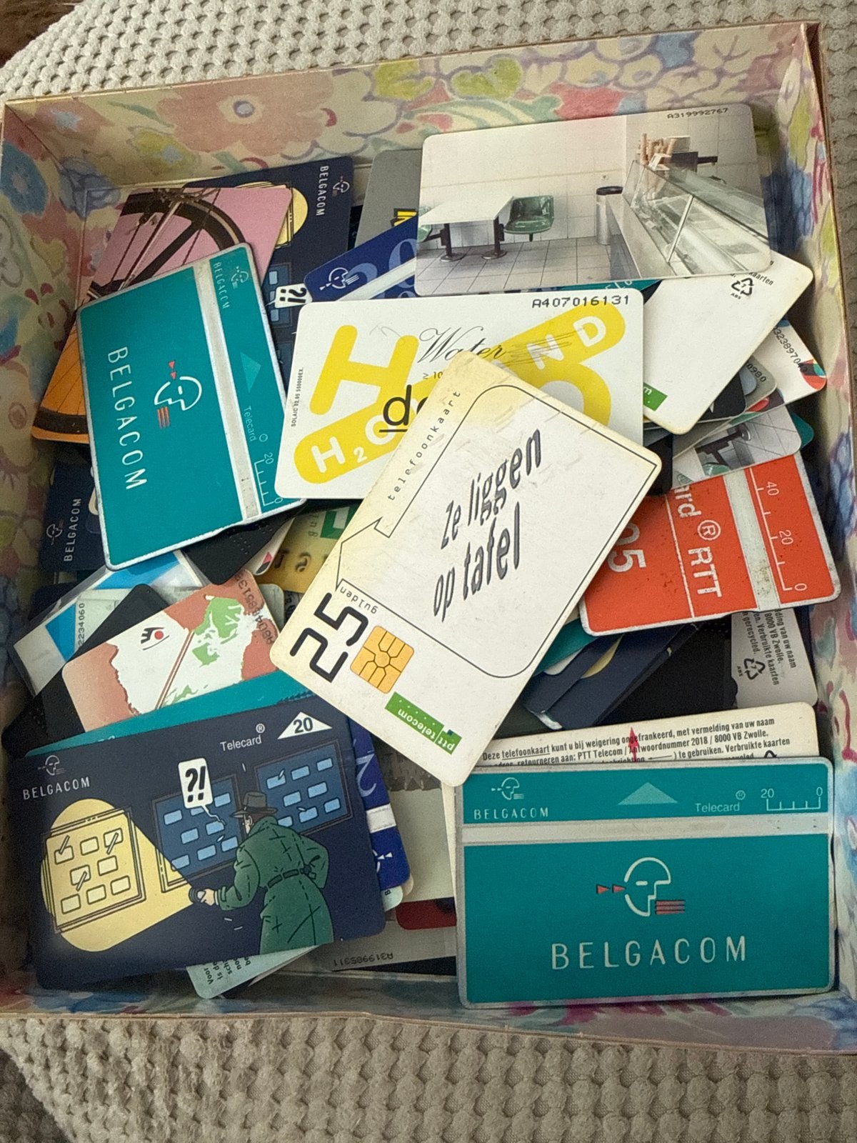 Verzameling oude telefoonkaarten (Belgacom, PTT), Verzamelen, Ophalen of Verzenden, Nederland