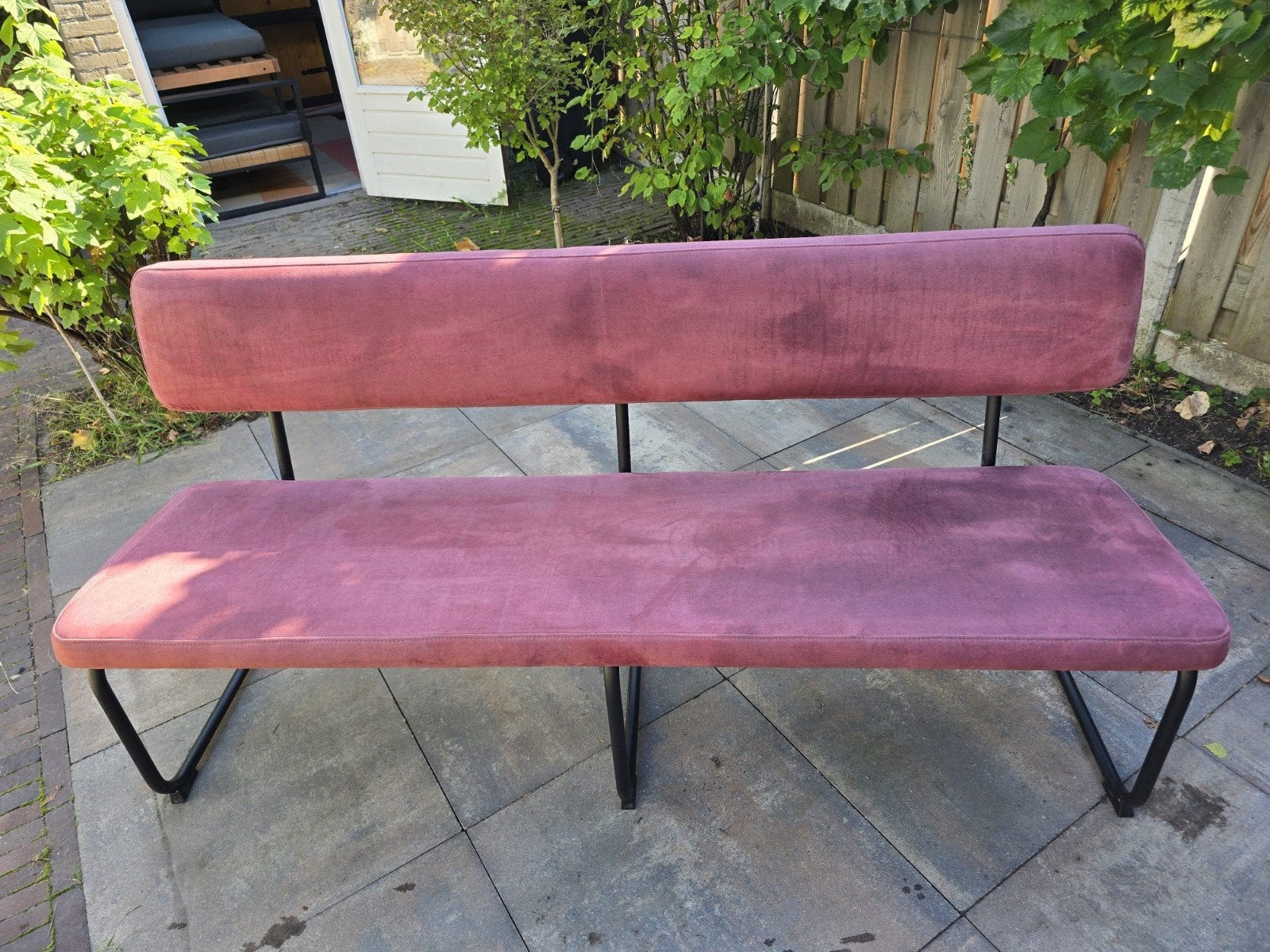 Trendhopper eetkamerbank Kix - 180cm, Ophalen, Zo goed als nieuw, Overige materialen