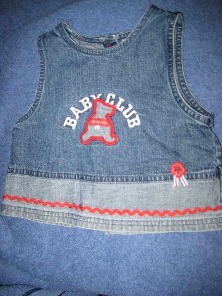 Jeans top, 86, Baby Club, Ophalen of Verzenden, Zo goed als nieuw, Meisje, Overige typen