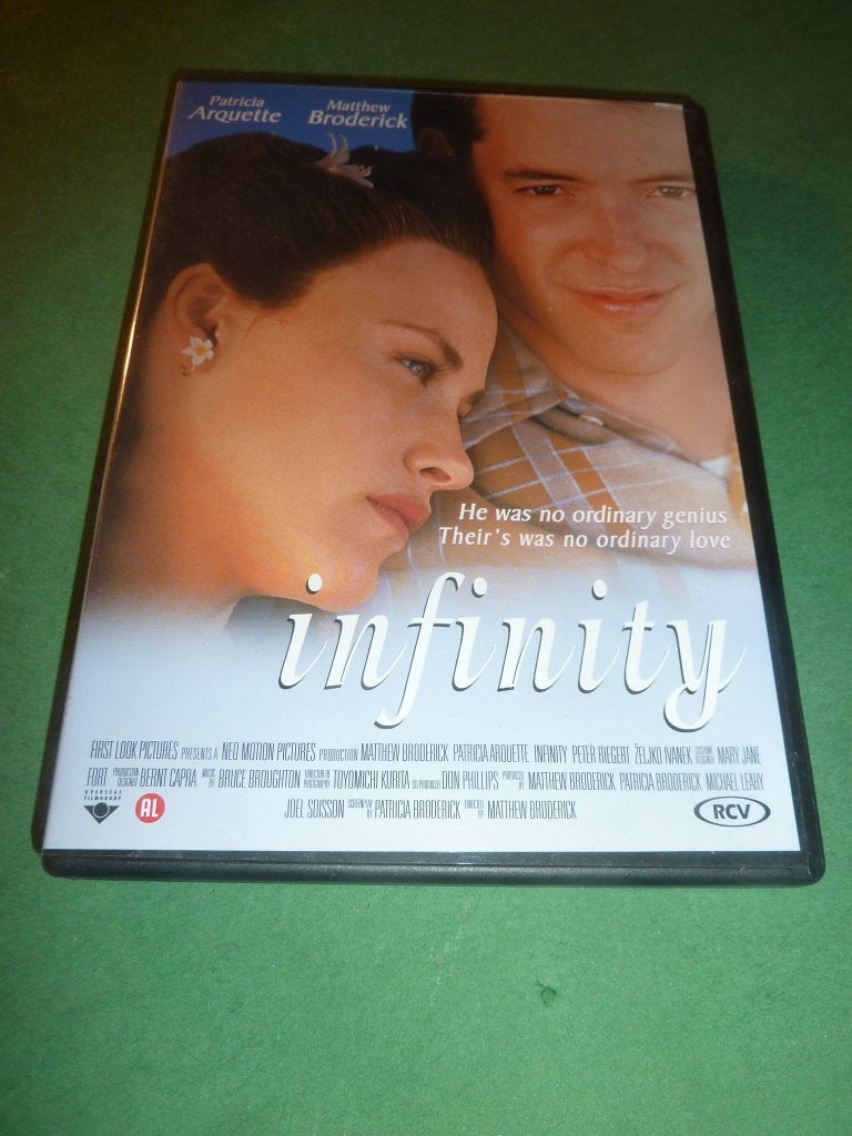 Infinity Dvd Over Richard Feynman Met Patricia Arquette, Engels, Drama, Overige gebieden, Verzenden