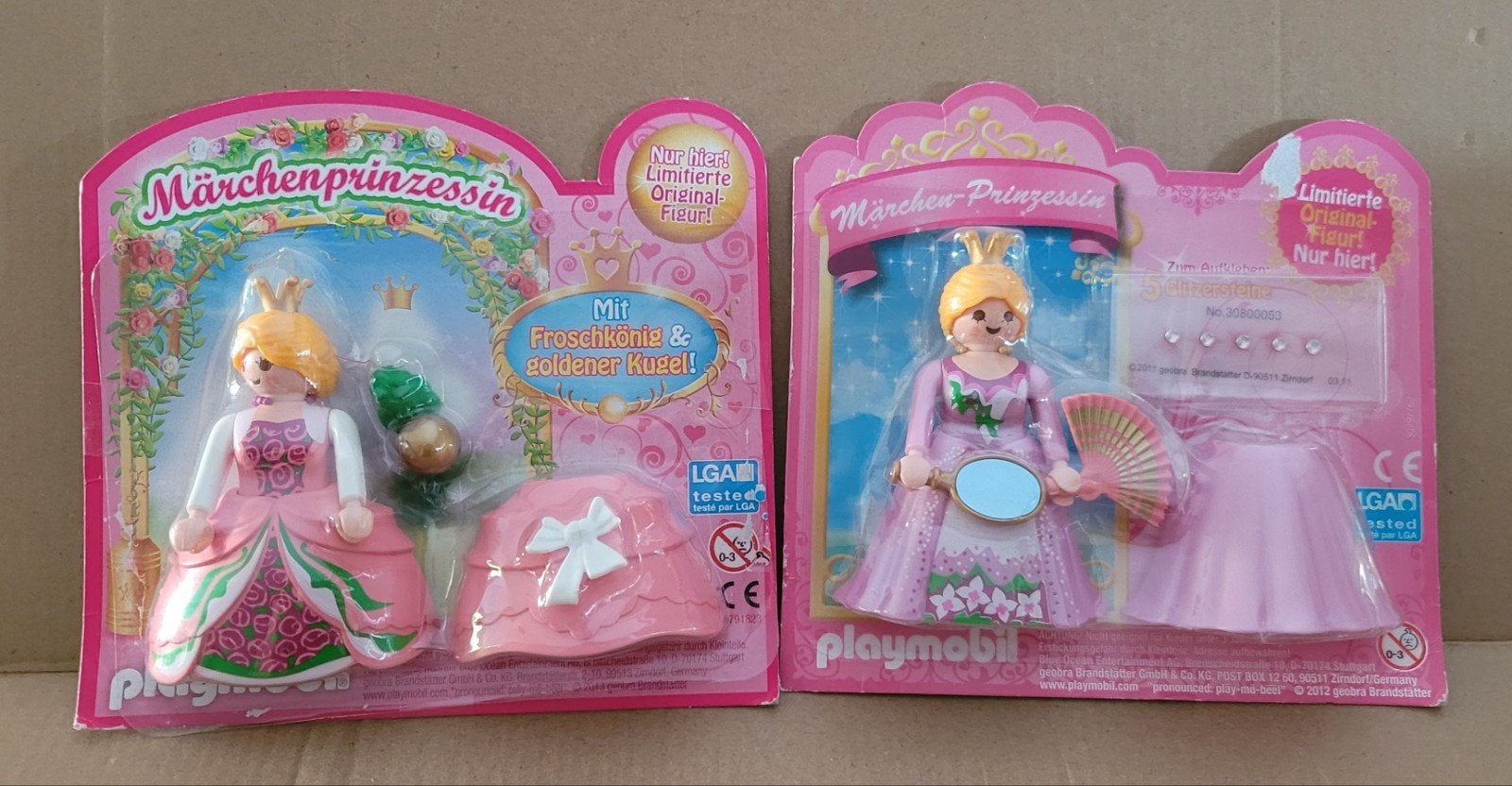playmobil prinses in blister. 2012/2013. En politie 2016, Ophalen of Verzenden, Nieuw