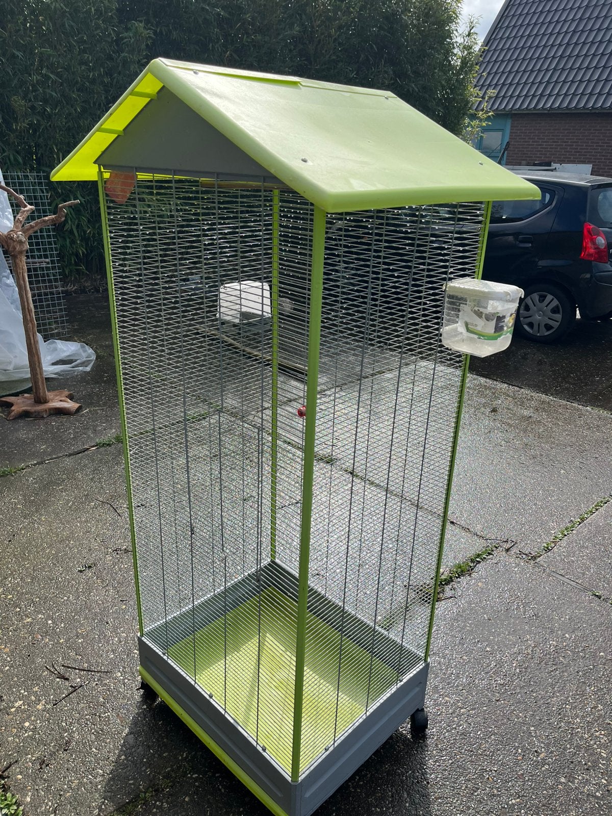 Vogelkooi, Dieren en Toebehoren, Ophalen of Verzenden, Zo goed als nieuw, Metaal, Vogelkooi