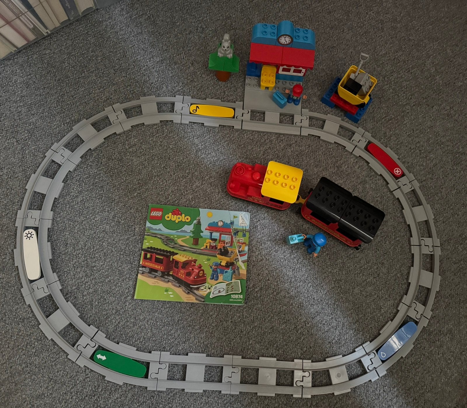 Foto 2 van Duplo Elektrische Stoomtrein (evt inclusief uitbreidingsets)