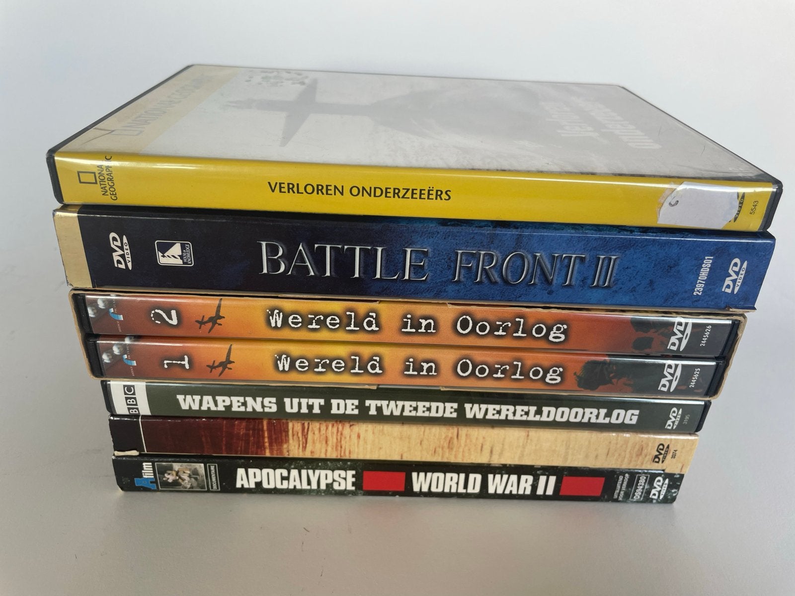 DVD Boxsets WOII Documentaires - Oorlog & Geschiedenis, Vanaf 16 jaar, Ophalen of Verzenden, Zo goed als nieuw, Oorlog of Misdaad