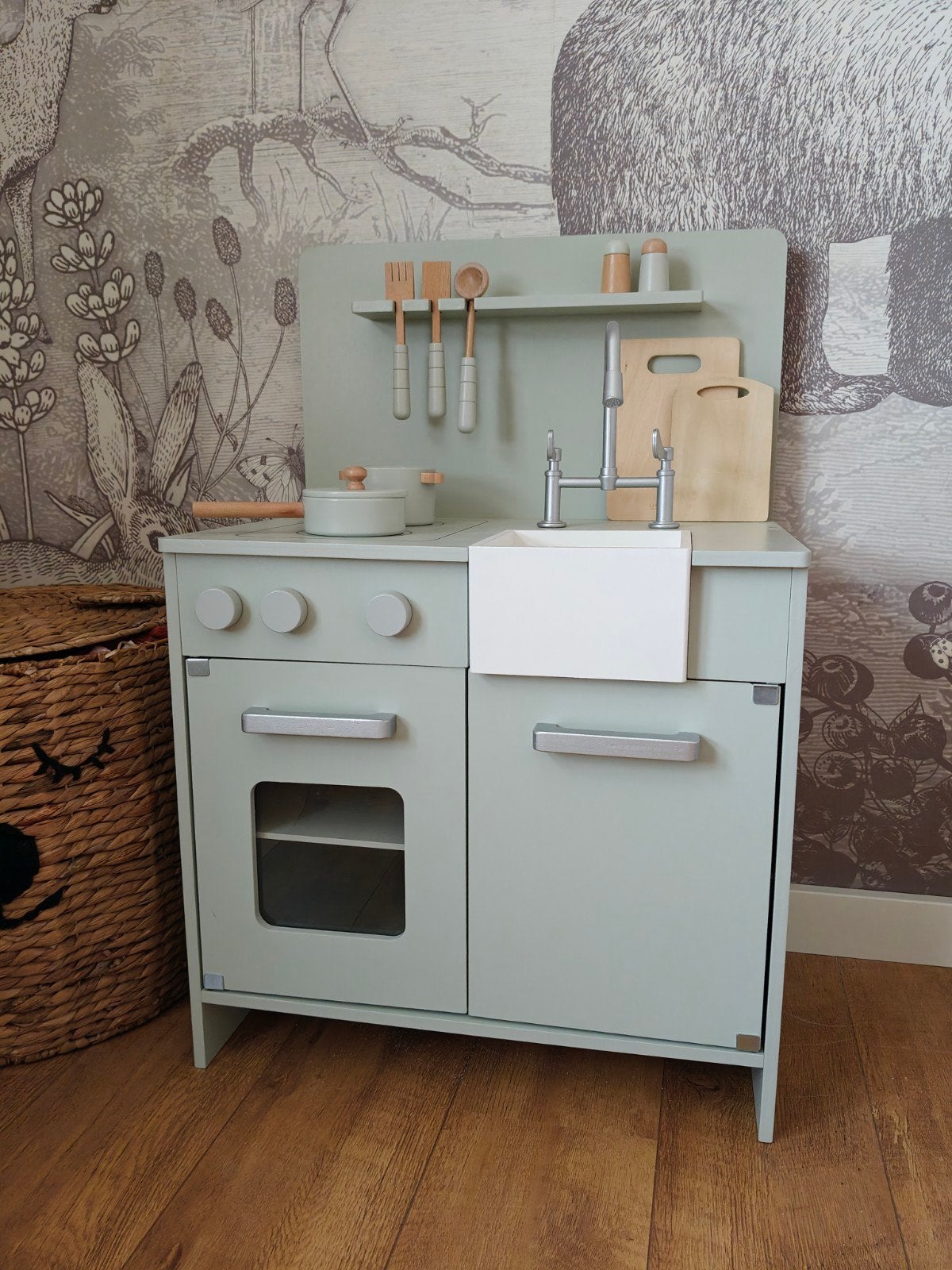 Speelkeuken Petite Amelie, Kinderen en Baby's, Speelgoed | Speelkeukens, Zo goed als nieuw, Ophalen