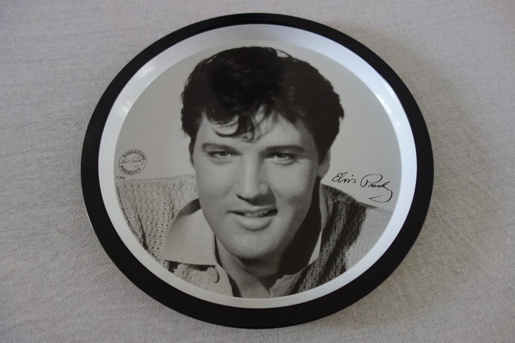 Elvis Presley dienblad., Ophalen of Verzenden, Zo goed als nieuw, Gebruiksvoorwerp