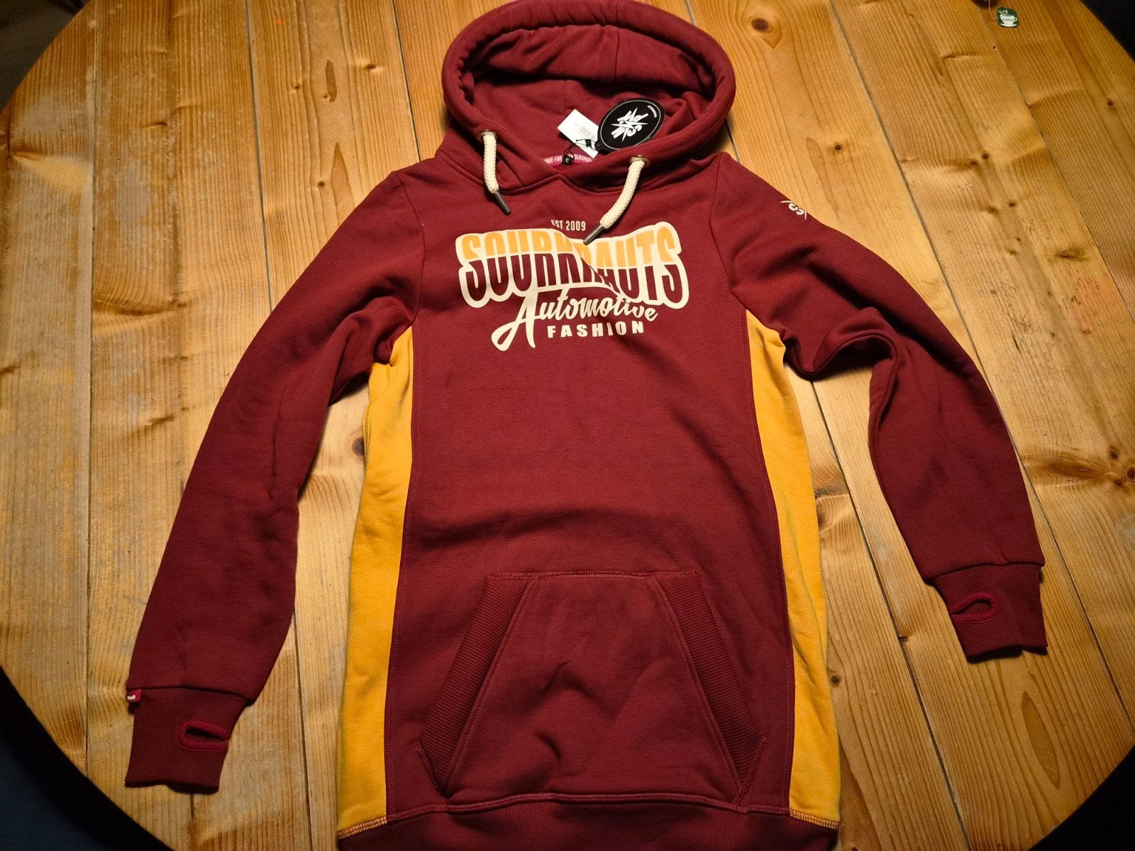 Girly Longhoody Reen Rood maat S - Nieuw met kaartjes, Kleding | Dames, Nieuw, Ophalen of Verzenden, Lange mouw, Maat 36 (S)