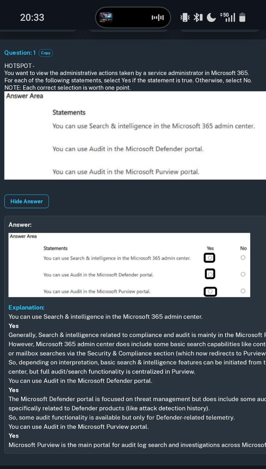 Oefenvragen Microsoft Certificeringen (AB-900, AB-730, etc.), Computers en Software, Ophalen, Nieuw, Software cursus, Android