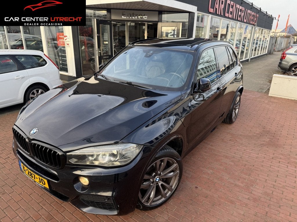 BMW X5 xDrive40e iPerformance High Executive (bj 2016), Auto's, BMW, Gebruikt, 4 cilinders, Zwart, Bedrijf