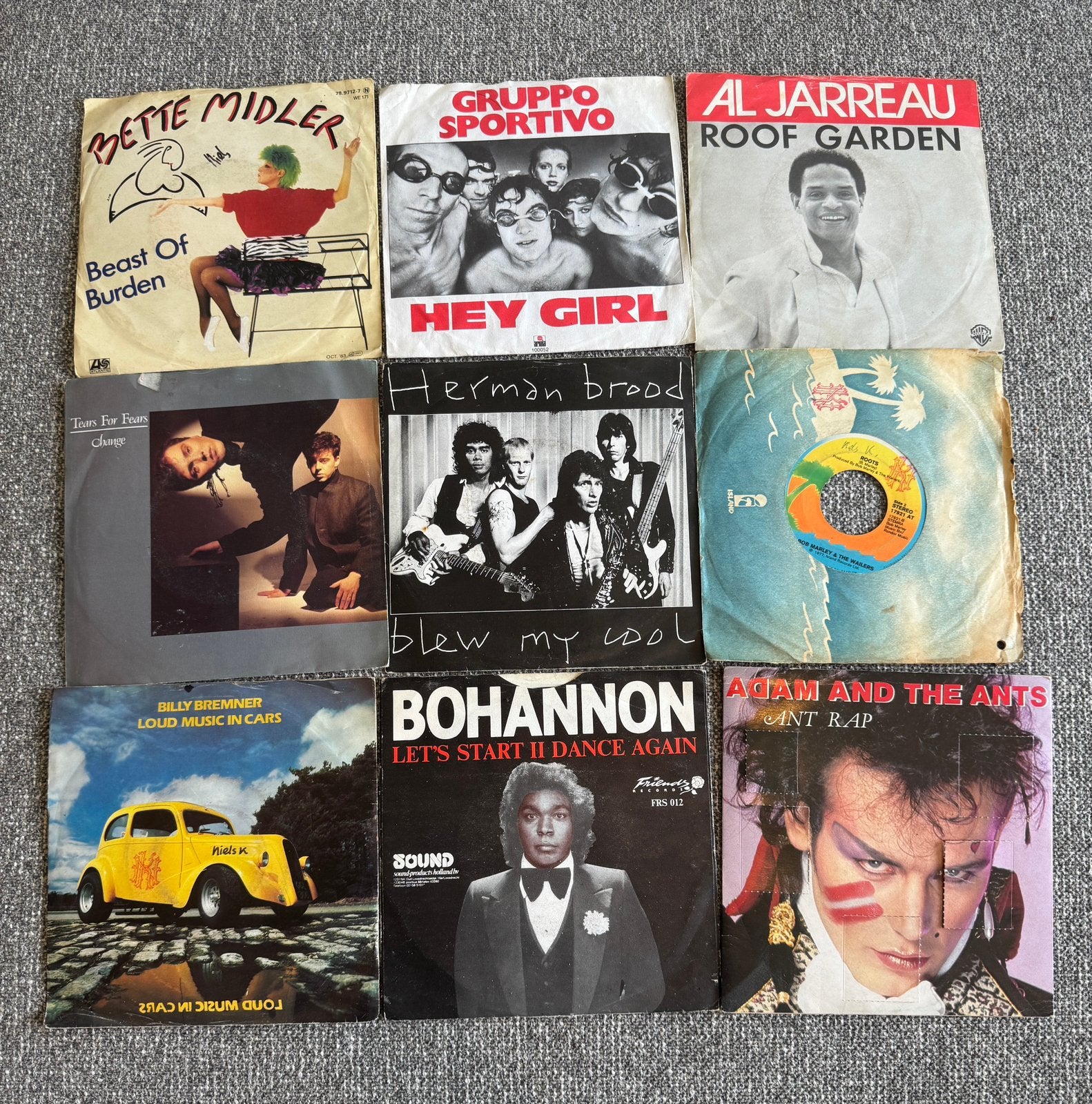 41 vinyl singles Queen Duran Duran Gruppo Sportivo, Ophalen of Verzenden, Zo goed als nieuw