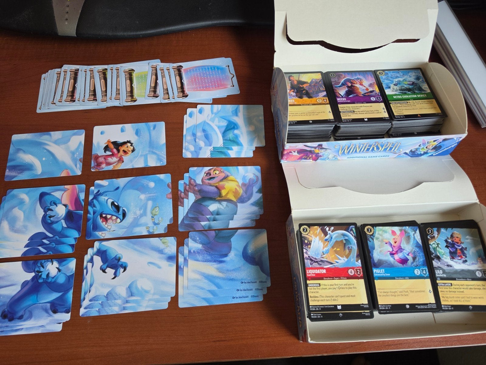Disney Lorcana: Winterspel en Lilo & Stitch kaarten, Een of twee spelers, Verzenden, Zo goed als nieuw, Ravensburger