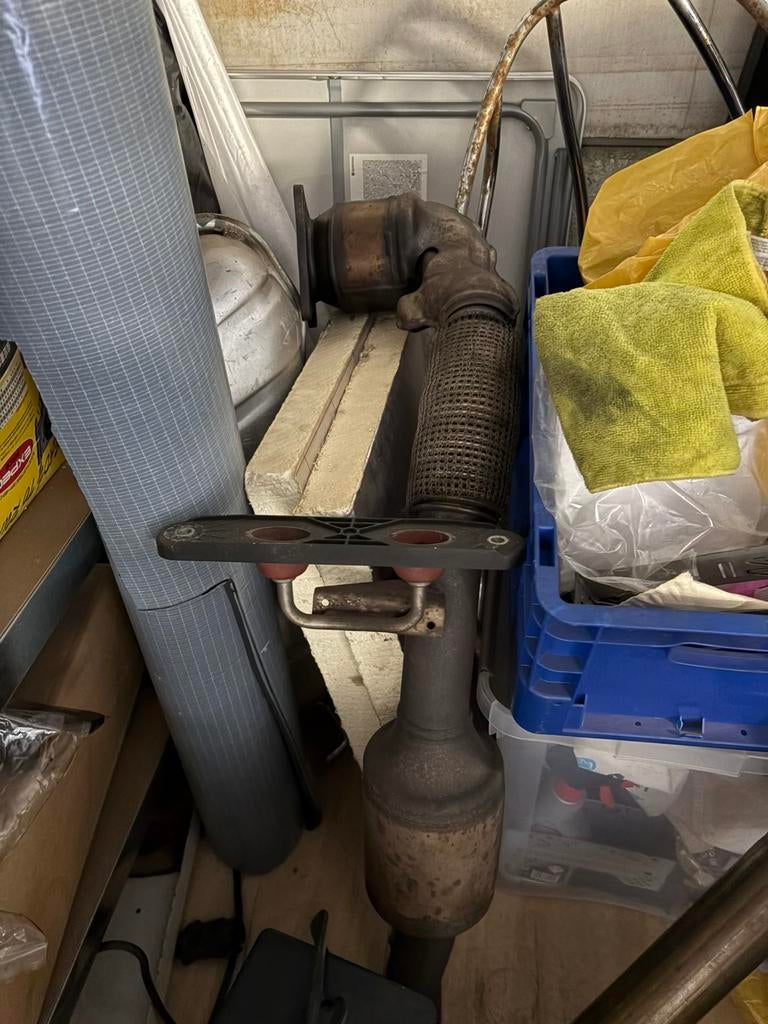 Golf 6R20 uitlaat orgineel met orginele klep + Downpipe, Ophalen, Gebruikt, Volkswagen