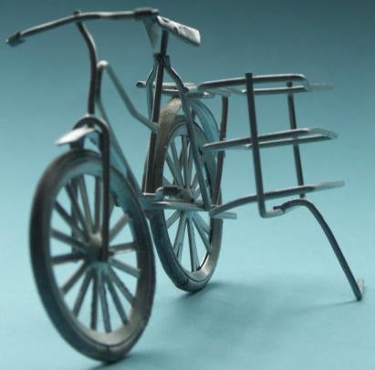 Miniatuur draadfietsen., Ophalen of Verzenden, Gebruikt