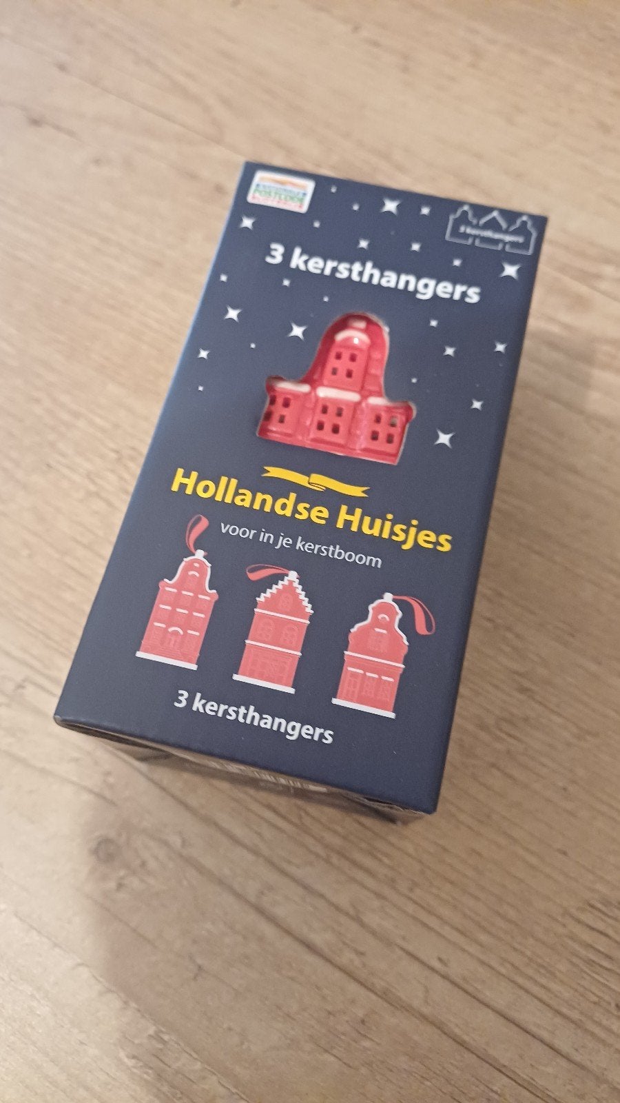 Nationale postcode loterij hollandse huisjes kersthangers, Ophalen
