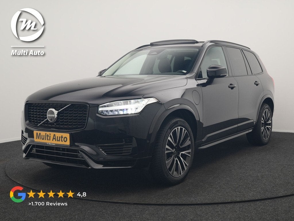 Volvo XC90 T8 Recharge AWD Plus Dark 7 Persoons LONG RANGE P, Gebruikt, Zwart, 4 cilinders, 1969 cc