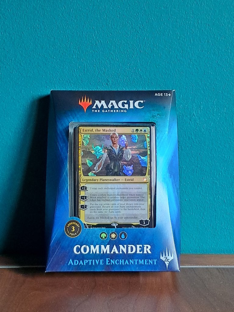 Adaptive Enchantment, Ongeopende Commander Deck, Hobby en Vrije tijd, Verzenden, Nieuw, Speeldeck