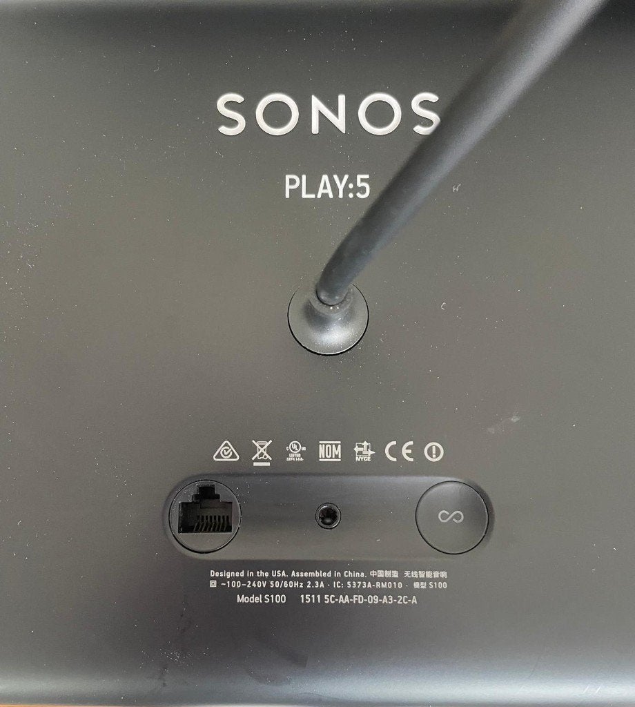 Sonos Play 5 Zwart, Audio, Tv en Foto, 150 watt of meer, Gebruikt, Bluetooth, Overige typen